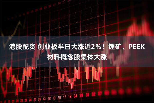 港股配资 创业板半日大涨近2％！锂矿、PEEK材料概念股集体大涨